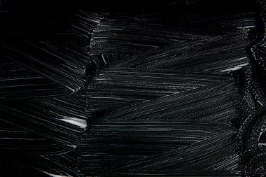 Beyaz sabun doku zarif beyaz köpük üzerinde siyah arka plan el yapımı hipster köpük doku soyut