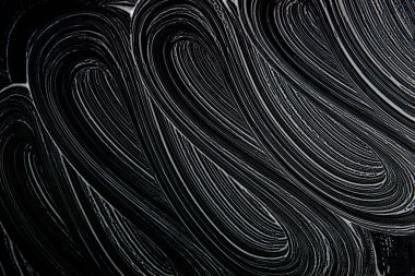 Beyaz sabun doku harika beyaz köpük üzerinde siyah arka plan el yapımı hipster köpük doku soyut