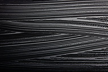 Beyaz sabun doku Sightly beyaz köpük üzerinde siyah arka plan el yapımı hipster köpük doku soyut