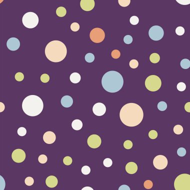 Parlak 11 renkli lekeli Dikişsiz desen arka plan büyüleyici klasik renkli lekeli