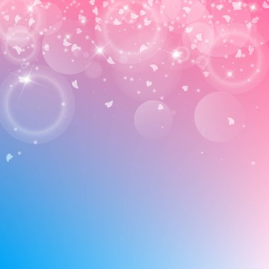 Sabit kalpler Sevgililer arka plan dağılım üst degrade renk geçişini üzerinde arka plan düşüyor