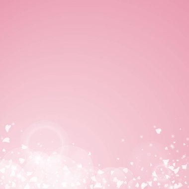 Sabit kalpler Sevgililer arka plan soyut alt pembe arka plan düşüyor kalpler Sevgililer