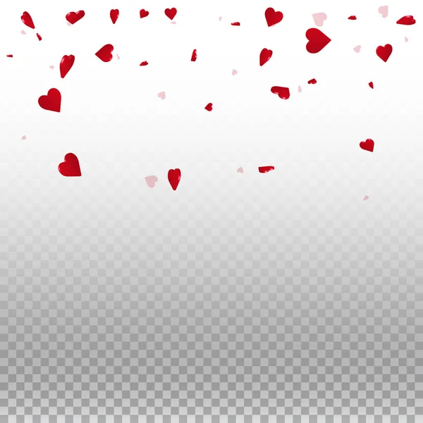 3D kalpler Sevgiliye arka plan şeffaf ızgara açık renkli 3d kalpleri üzerinde üst degrade dağılım