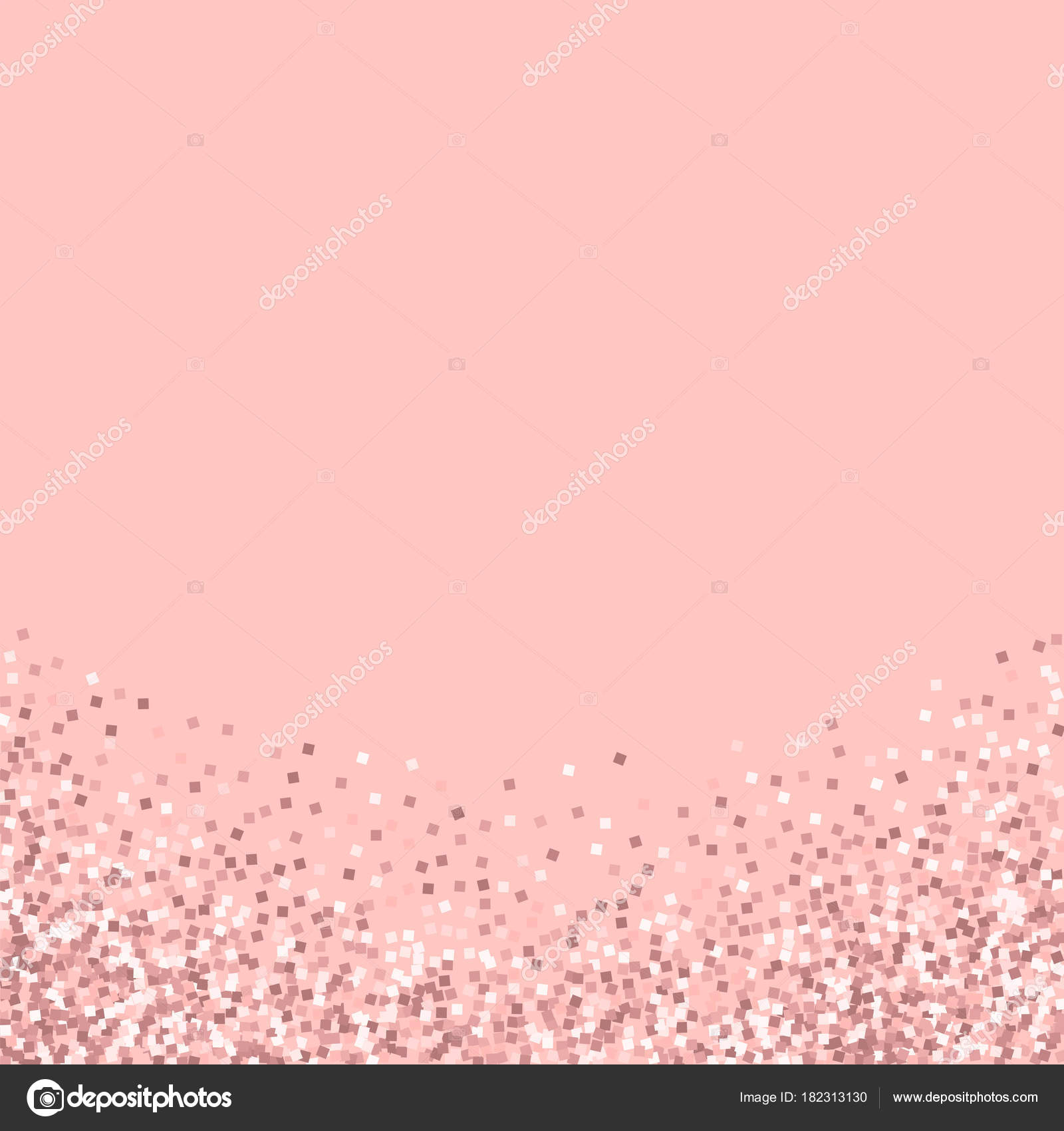 Pink gold glitter Abstract bottom with pink gold glitter on pink