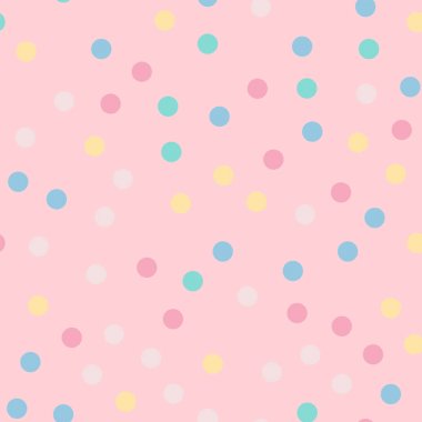 Renkli lekeli seamless modeli parlak 9 arka plan ilahi klasik renkli lekeli