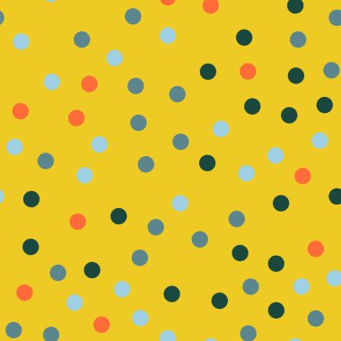 Parlak 26 renkli lekeli Dikişsiz desen arka plan zarif klasik renkli lekeli