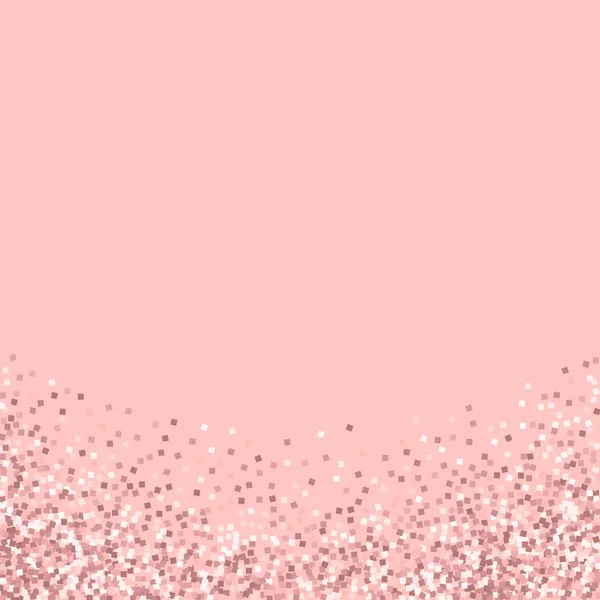 Pink gold glitter Abstract bottom with pink gold glitter on pink background Delightful Vector