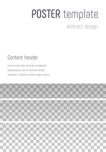 Design de modelo de brochura Layout de página de capa moderna Design de cartaz moderno decente Minimalista —  Vetores de Stock