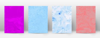 Arka kapak Modern tasarım şablonu takdire suminagashi mermer minimalist hipster el ilanı