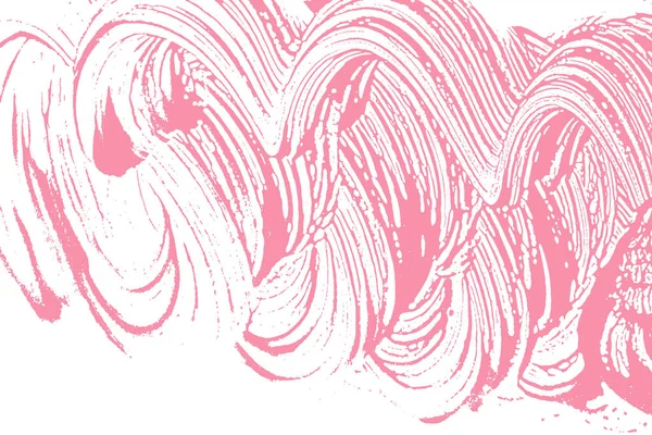 Texture savonneuse naturelle Amusant fond de trace de mousse rose vif Moules de savon ravissantes artistiques — Image vectorielle