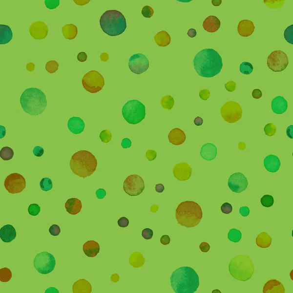 Akvarell konfetti varrat nélküli mintát kézzel festett kiemelkedő körök körök akvarell konfetti — Stock Fotó