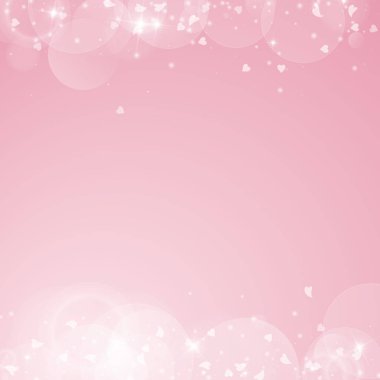 Pembe arka plan düşüyor kalpler Sevgililer günü düşüyor kalpler Sevgiliye arka plan sınırları