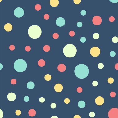 Parlak 16 renkli lekeli Dikişsiz desen arka plan Ideal klasik renkli lekeli