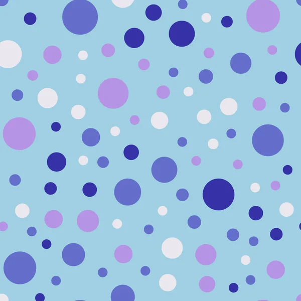 Pois colorés motif sans couture sur fond lumineux 27 Pois colorés classiques séduisants — Image vectorielle