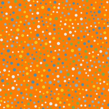 Parlak 12 renkli lekeli Dikişsiz desen arka plan çekici klasik renkli lekeli
