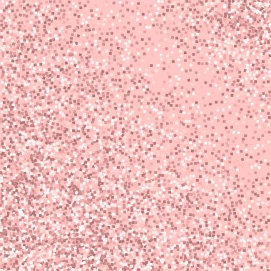 Pembe arka plan olağanüstü vektör üzerinde pembe altın glitter ile pembe altın glitter soyut desen
