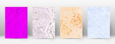 Arka kapak Modern tasarım şablonu takdire suminagashi mermer minimalist hipster el ilanı