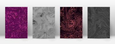 Arka kapak Modern tasarım şablonu çok güzel suminagashi mermer minimalist hipster el ilanı