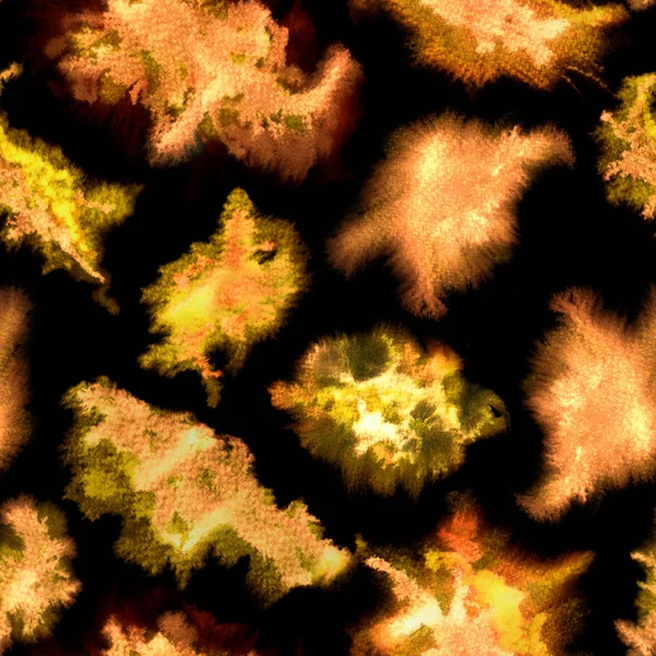 Акварель абстрактный бесшовный рисунок фон с разбросанными известковыми брызгами — стоковое фото