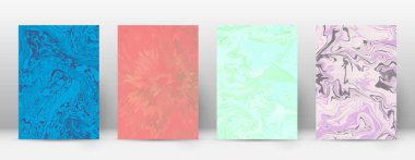 Arka kapak Modern tasarım şablonu çok güzel suminagashi mermer minimalist hipster el ilanı