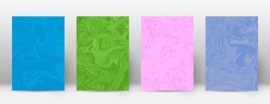 Arka kapak Modern tasarım şablonu takdire suminagashi mermer minimalist hipster el ilanı