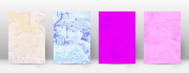 Arka kapak Modern tasarım şablonu takdire suminagashi mermer minimalist hipster el ilanı