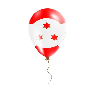 Burundi balon bayrak parlak hava Ballon ülke ulusal renkleri ülke bayrağı kauçuk ile
