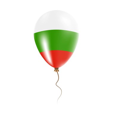 Bulgaristan balon bayrak parlak hava Ballon ülke ulusal renkleri ülke bayrağı kauçuk ile