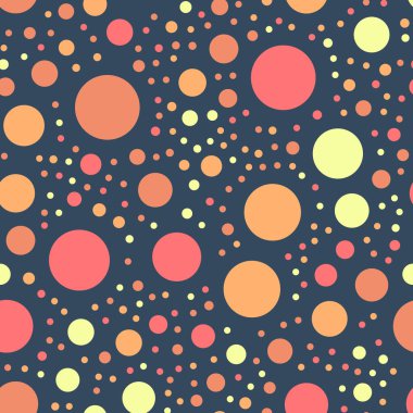 Renkli lekeli seamless modeli parlak 21 arka plan büyük klasik renkli lekeli