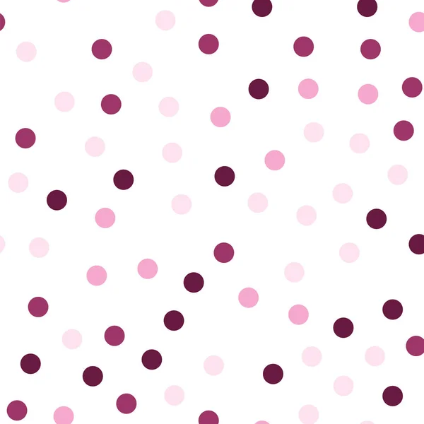 Kleurrijke polka dots naadloze patroon op wit 22 achtergrond Mindblowing klassieke kleurrijke polka — Stockvector