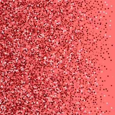 Kırmızı altın parlak pembe arka plan görkemli vektör ile kırmızı altın glitter degrade yaptı