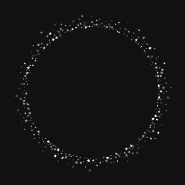 Düşen şaşırtıcı inanılmaz düşüyor yıldız siyah arka planda tatlı vektör yuvarlak şekli yıldız