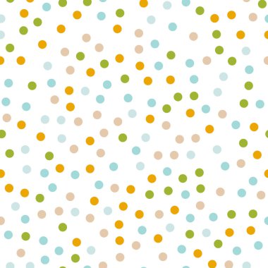 Renkli lekeli Dikişsiz desen beyaz 1 üzerinde arka plan nadir klasik renkli lekeli