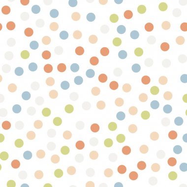 Renkli lekeli Dikişsiz desen beyaz 11 üzerinde arka plan muhteşem klasik renkli lekeli