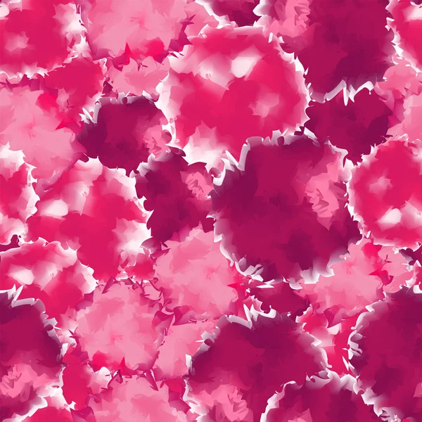 분홍색 원활한 수채화 질감 배경 화려한 추상 분홍색 원활한 수채화 텍스처 — 스톡 벡터