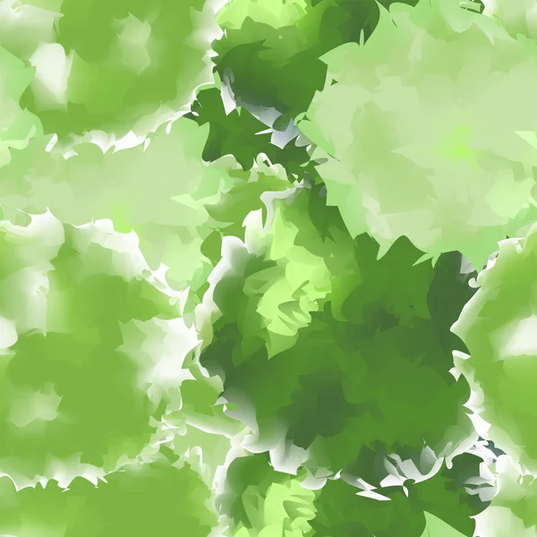 Világos zöld zökkenőmentes akvarell textúra háttér zökkenőmentes fenséges absztrakt világos zöld — Stock Vector