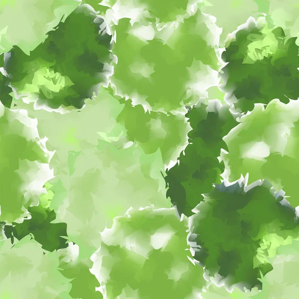 Világos zöld zökkenőmentes akvarell textúra háttér zökkenőmentes lélegzetelállító absztrakt világos zöld — Stock Vector