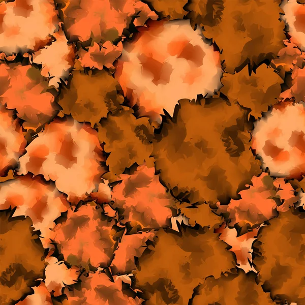 Помаранчевий чорний безшовні аквареллю текстуру фону красиві абстрактні помаранчевий чорно безшовні — стоковий вектор