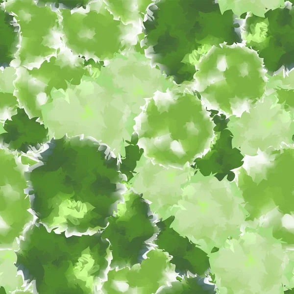 Világos zöld zökkenőmentes akvarell textúra háttér elsöprő absztrakt világos zöld varrat nélküli — Stock Vector