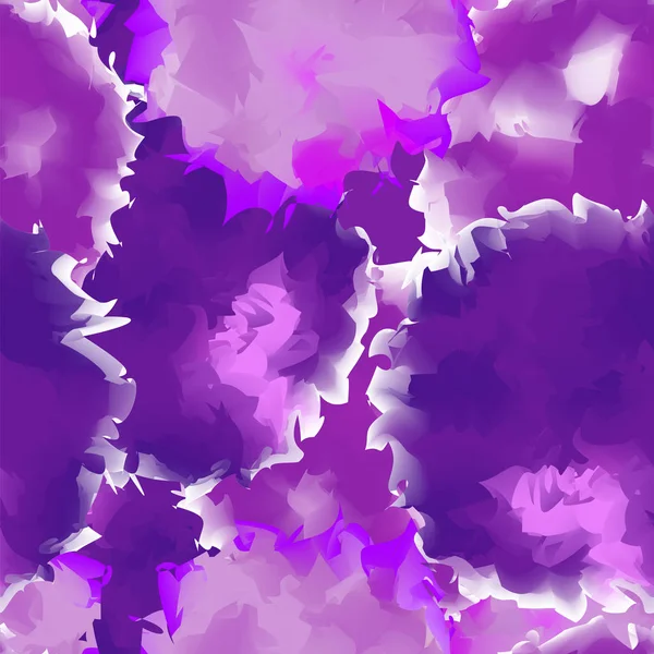 Lila sömlös akvarell textur otrolig abstrakt lila sömlös akvarell bakgrundsstruktur — Stock vektor