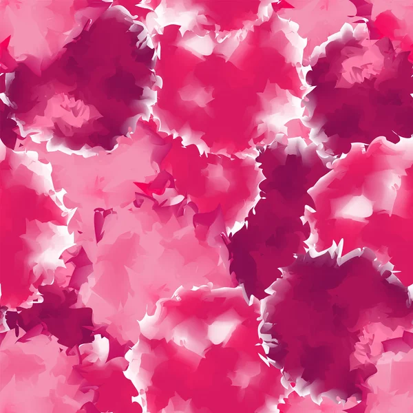 Warna cat air berwarna merah muda Latar belakang tekstur cat air yang menyenangkan abstrak berwarna merah muda mulus - Stok Vektor