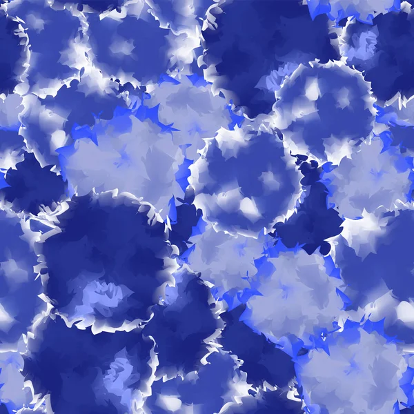 Індиго безшовні аквареллю текстуру фону Fascinating абстрактних indigo безшовні акварель — стоковий вектор