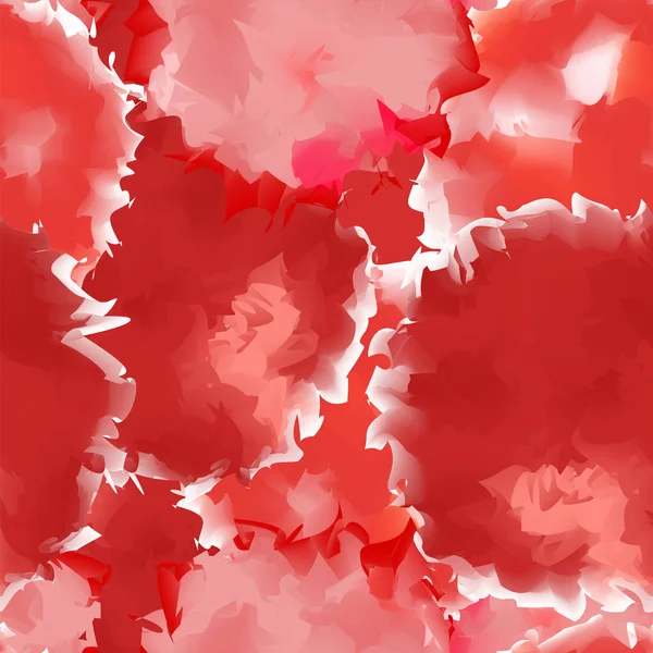 Röd sömlös akvarell bakgrunden perfekt abstrakt röd sömlös akvarell textur texturmönstret — Stock vektor
