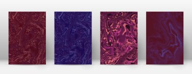 Arka kapak Modern tasarım şablonu takdire suminagashi mermer minimalist hipster el ilanı