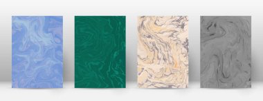 Arka kapak Modern tasarım şablonu takdire suminagashi mermer minimalist hipster el ilanı