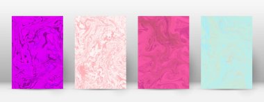 Kapak Modern tasarım şablonu gerçek suminagashi mermer minimalist hipster el ilanı soyut