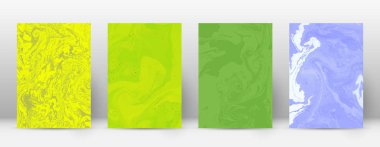 Arka kapak Modern tasarım şablonu çok güzel suminagashi mermer minimalist hipster el ilanı