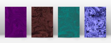 Arka kapak Modern tasarım şablonu çok güzel suminagashi mermer minimalist hipster el ilanı