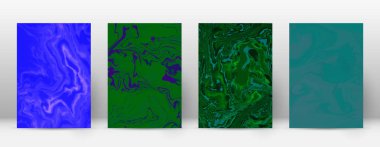 Arka kapak Modern tasarım şablonu takdire suminagashi mermer minimalist hipster el ilanı