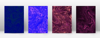 Arka kapak Modern tasarım şablonu çok güzel suminagashi mermer minimalist hipster el ilanı